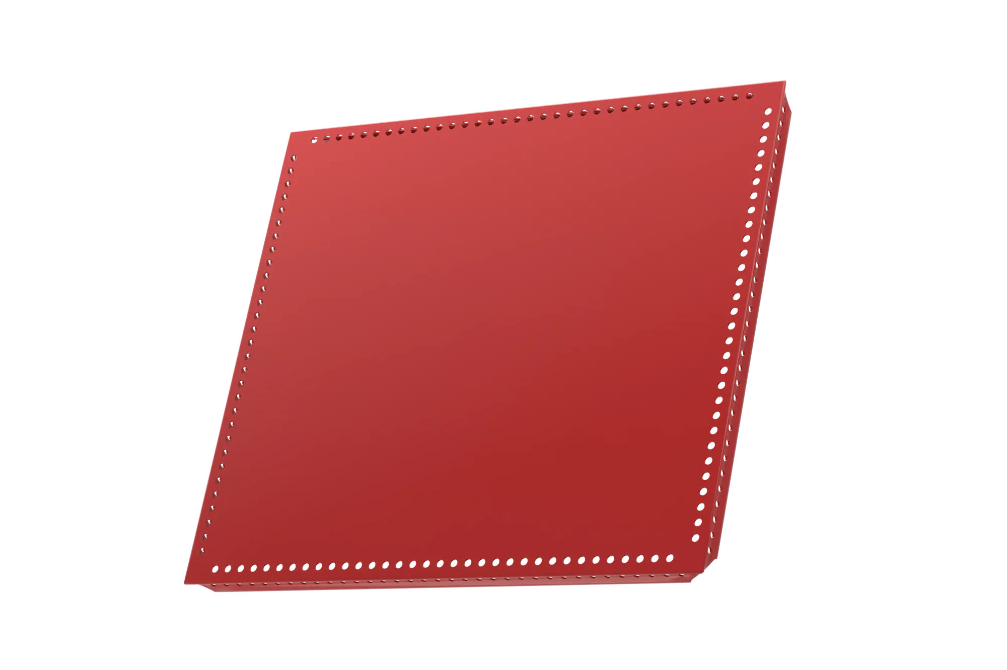 USM Haller Tablar Gelocht Rubinrot 395x350 Produktbild