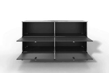 USM Haller Sideboard, mit 4 Klapptüren und Sockel von Paul Schärer & Fritz Haller Produktbild