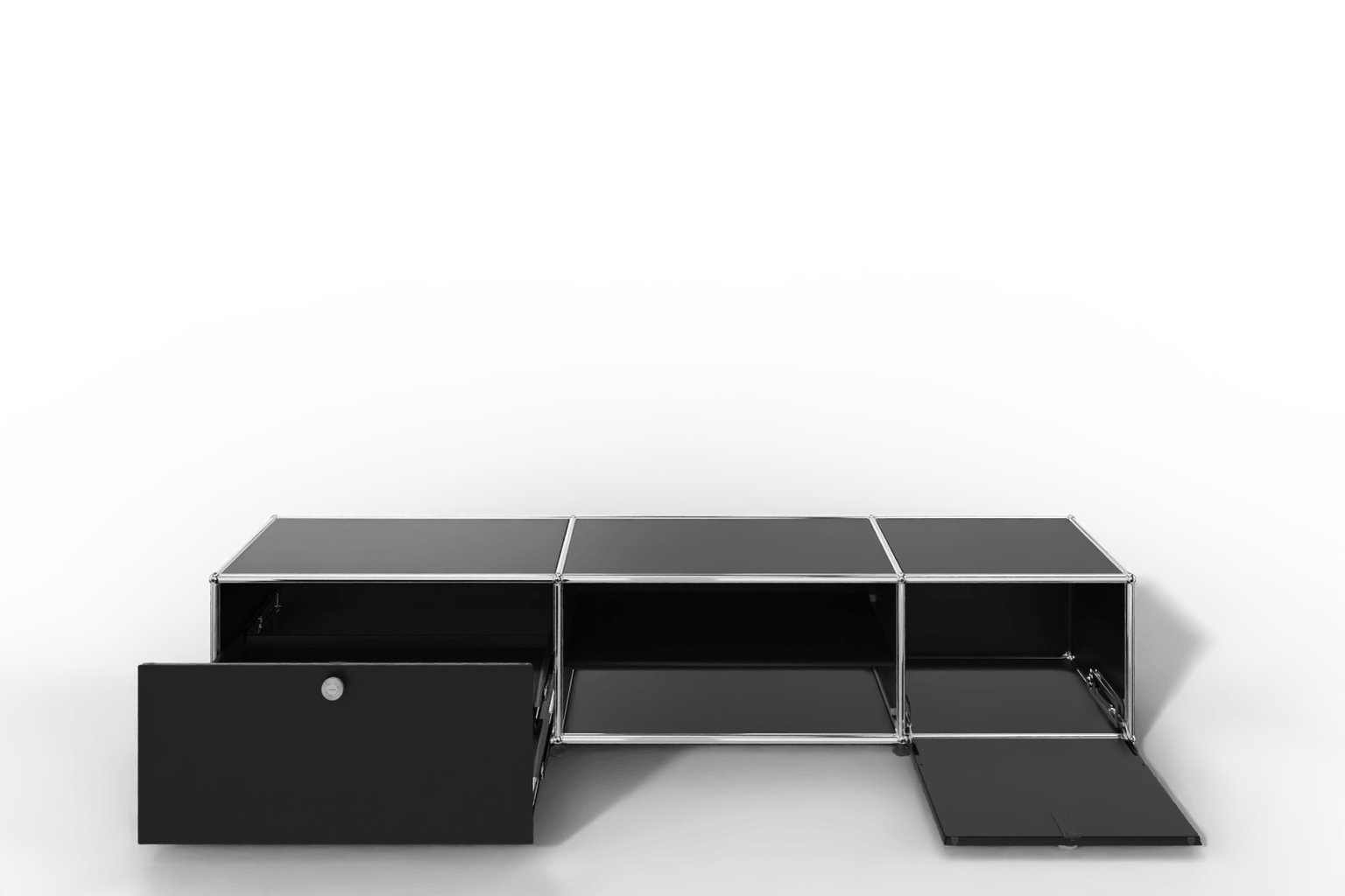 USM Haller TV-Lowboard mit Schublade und Klapptür Produktbild