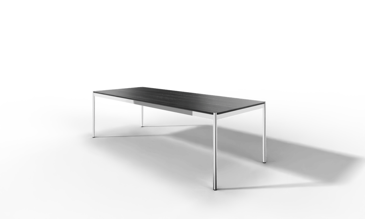 USM Haller Tisch, Tiefe 1000 mm, Holz furniert, geölt / lackiert, Oberfläche wählbar, Länge wählbar Produktbild