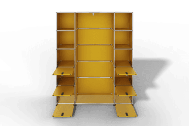 USM Haller Garderobe, 1450 mm breit, mit Klapptüren Produktbild
