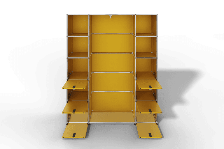 USM Haller Garderobe, 1450 mm breit, mit Klapptüren Produktbild