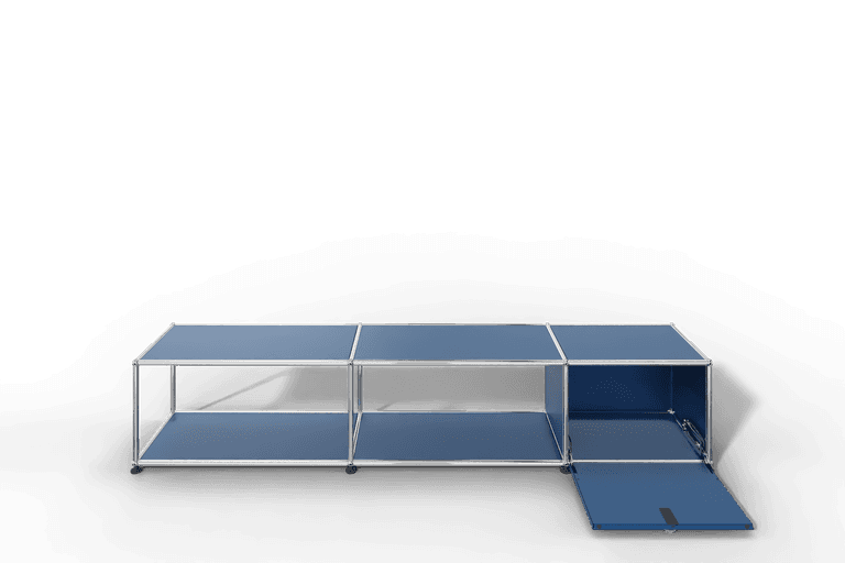 USM Haller Lowboard, mit 1 Klapptüre, von Paul Schärer & Fritz Haller Produktbild