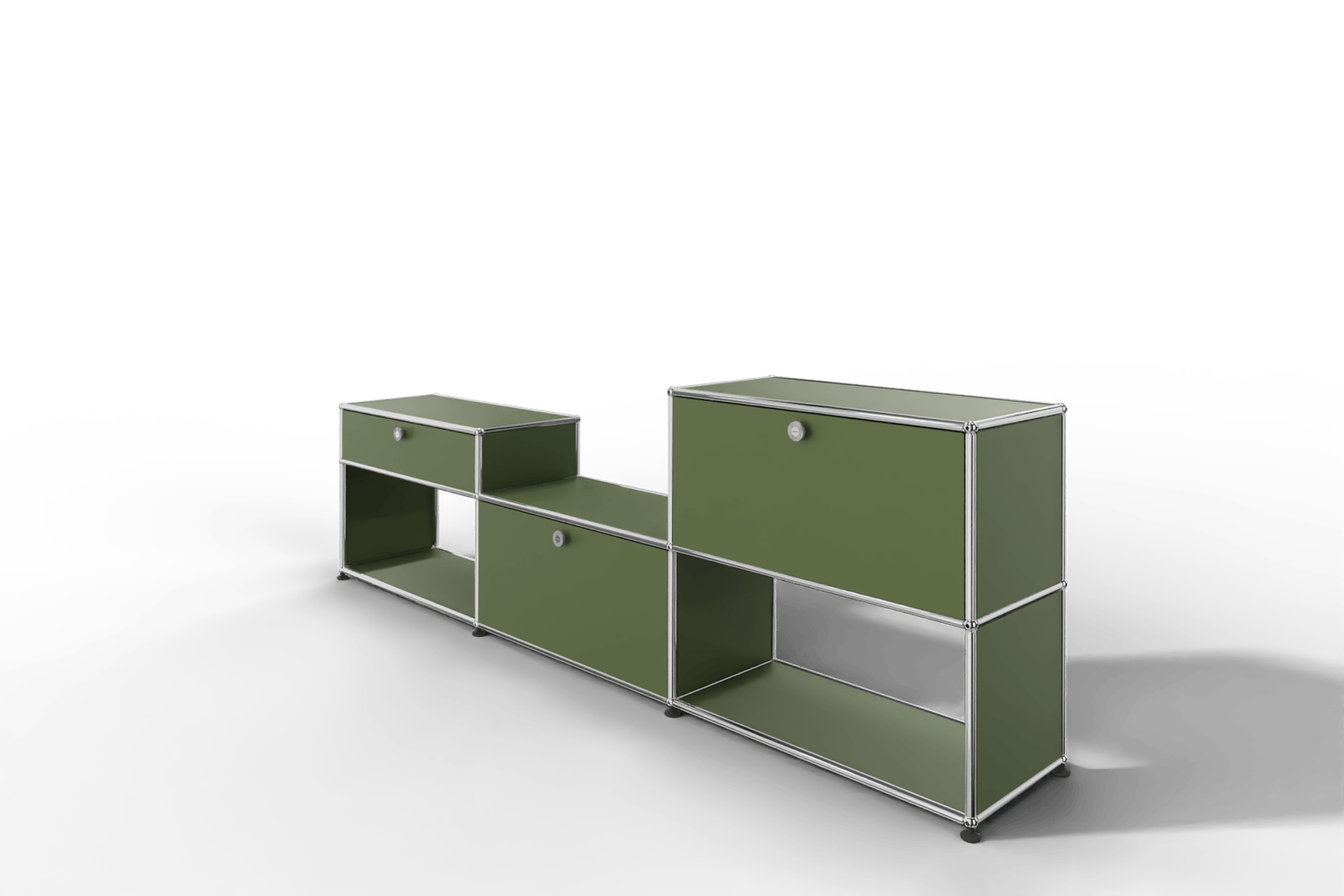 USM Haller Sideboard, 2 Klapptüren und 1 Schubkasten Produktbild