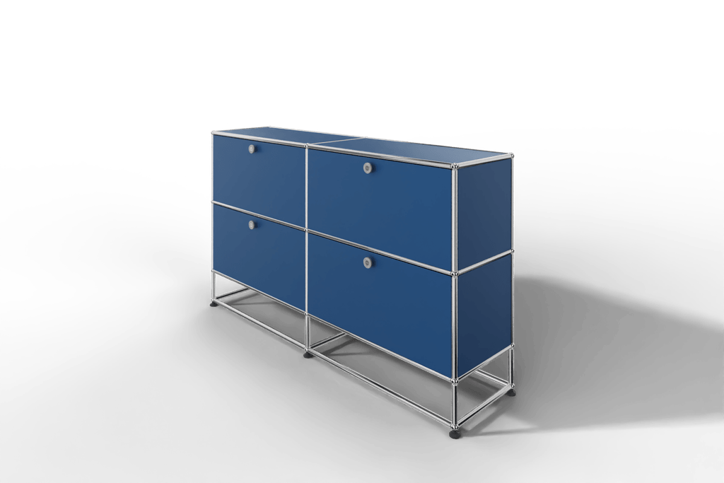 USM Haller Sideboard, mit 4 Klapptüren und Sockel von Paul Schärer & Fritz Haller Produktbild