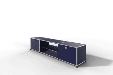 USM Haller TV-Lowboard mit Mittelteil und Zwischentablar Produktbild