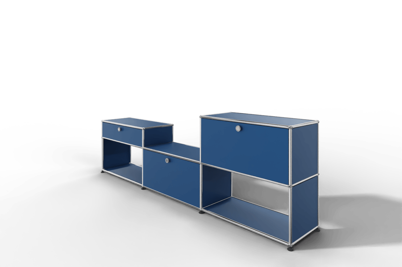 USM Haller Sideboard, 2 Klapptüren und 1 Schubkasten Produktbild