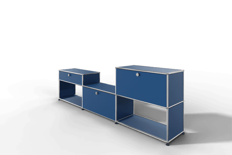 USM Haller Sideboard, 2 Klapptüren und 1 Schubkasten Produktbild