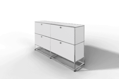 USM Haller Sideboard, mit 4 Klapptüren und Sockel von Paul Schärer & Fritz Haller Produktbild