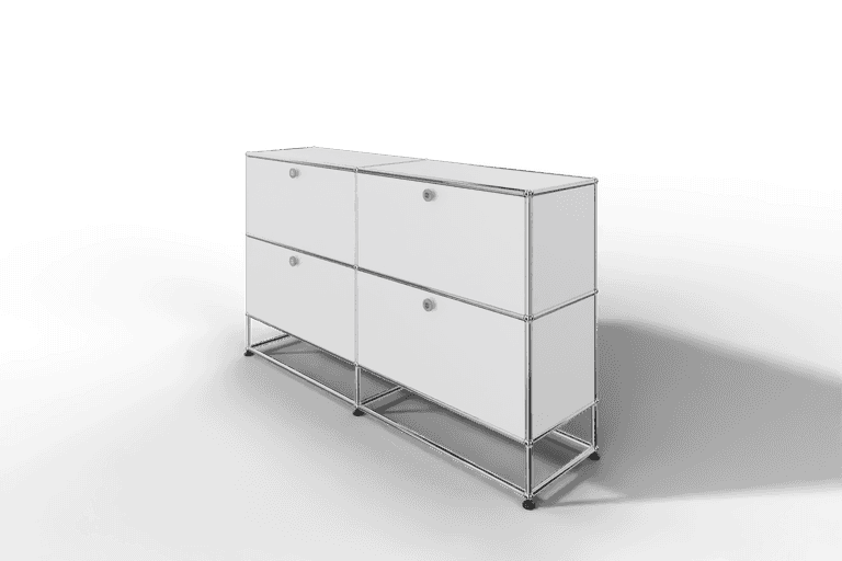 USM Haller Sideboard, mit 4 Klapptüren und Sockel von Paul Schärer & Fritz Haller Produktbild