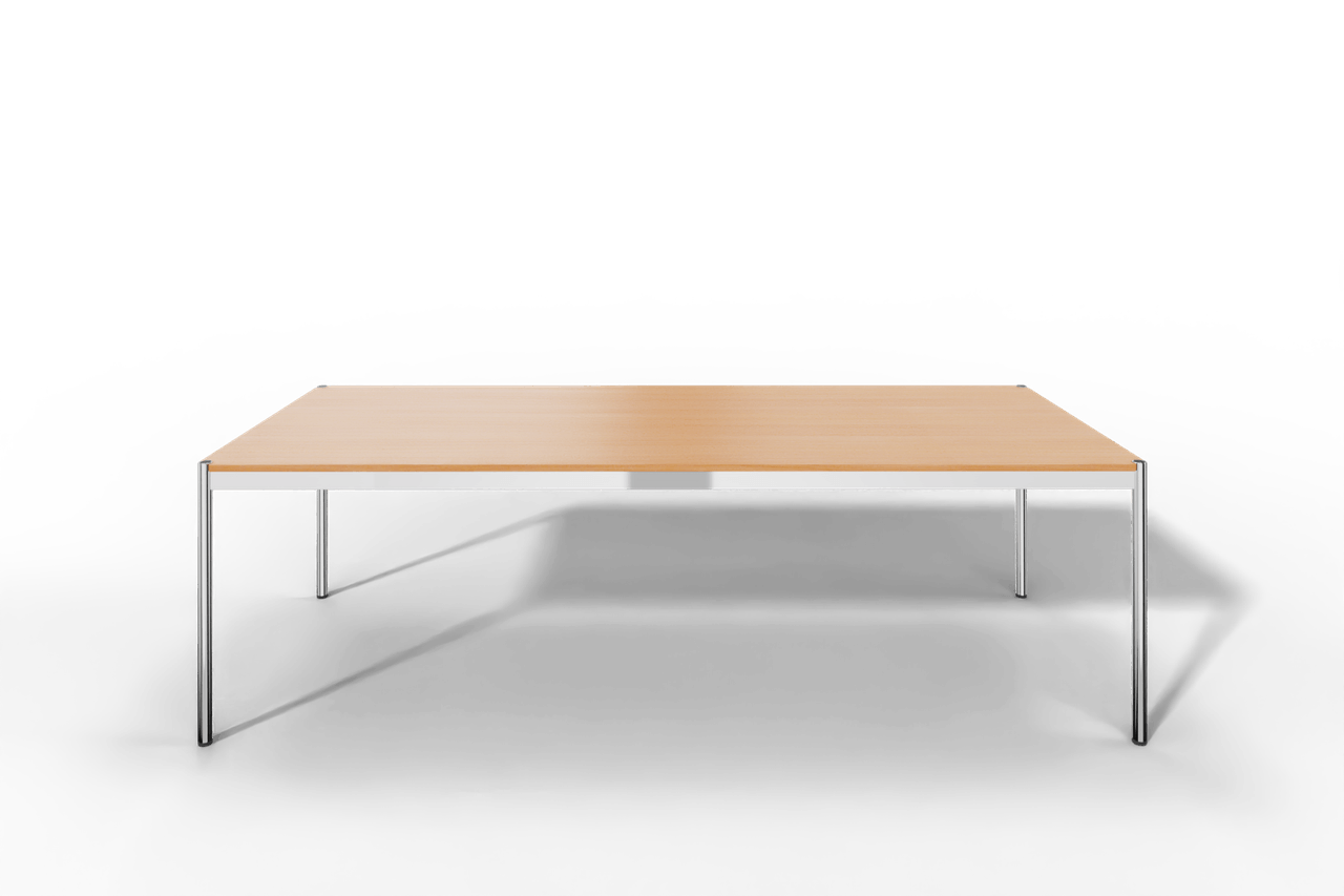 USM Haller Tisch, Tiefe 1000 mm, Holz furniert, geölt / lackiert, Oberfläche wählbar, Länge wählbar Produktbild
