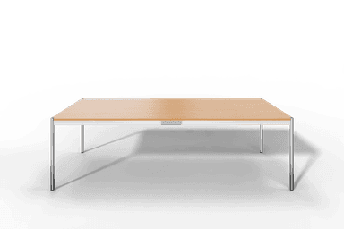 USM Haller Tisch, Tiefe 1000 mm, Holz furniert, geölt / lackiert, Oberfläche wählbar, Länge wählbar Produktbild
