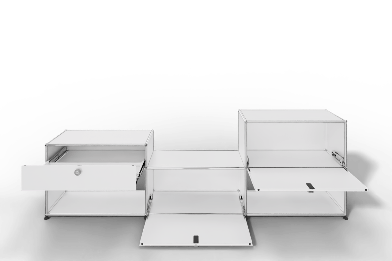 USM Haller Sideboard, 2 Klapptüren und 1 Schubkasten Produktbild