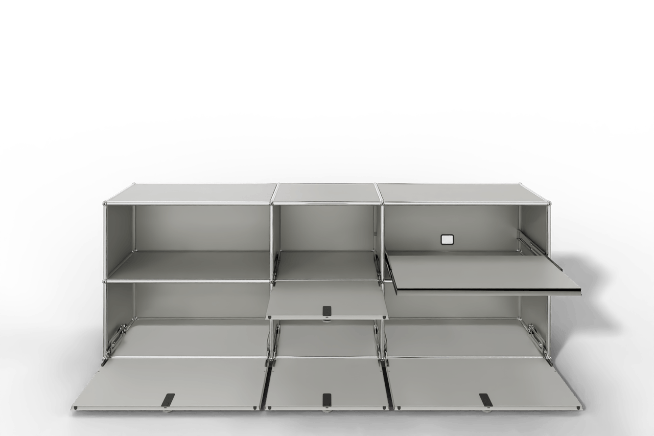 USM Haller Sideboard, 4 Klapptüren, 1 Ausziehtablar Produktbild