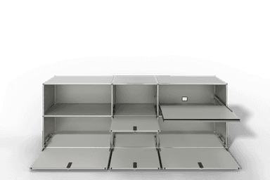 USM Haller Sideboard, 4 Klapptüren, 1 Ausziehtablar Produktbild