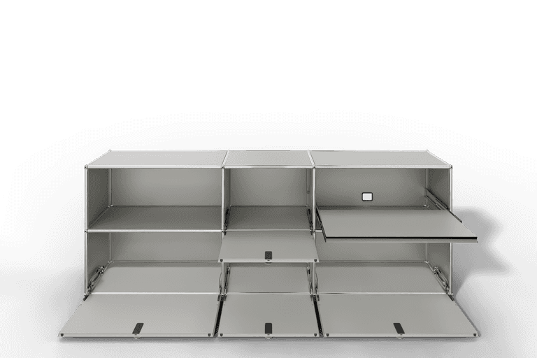 USM Haller Sideboard, 4 Klapptüren, 1 Ausziehtablar Produktbild