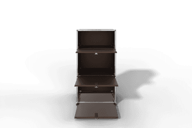USM Haller schmales Highboard mit 3 Klapptüren. Produktbild