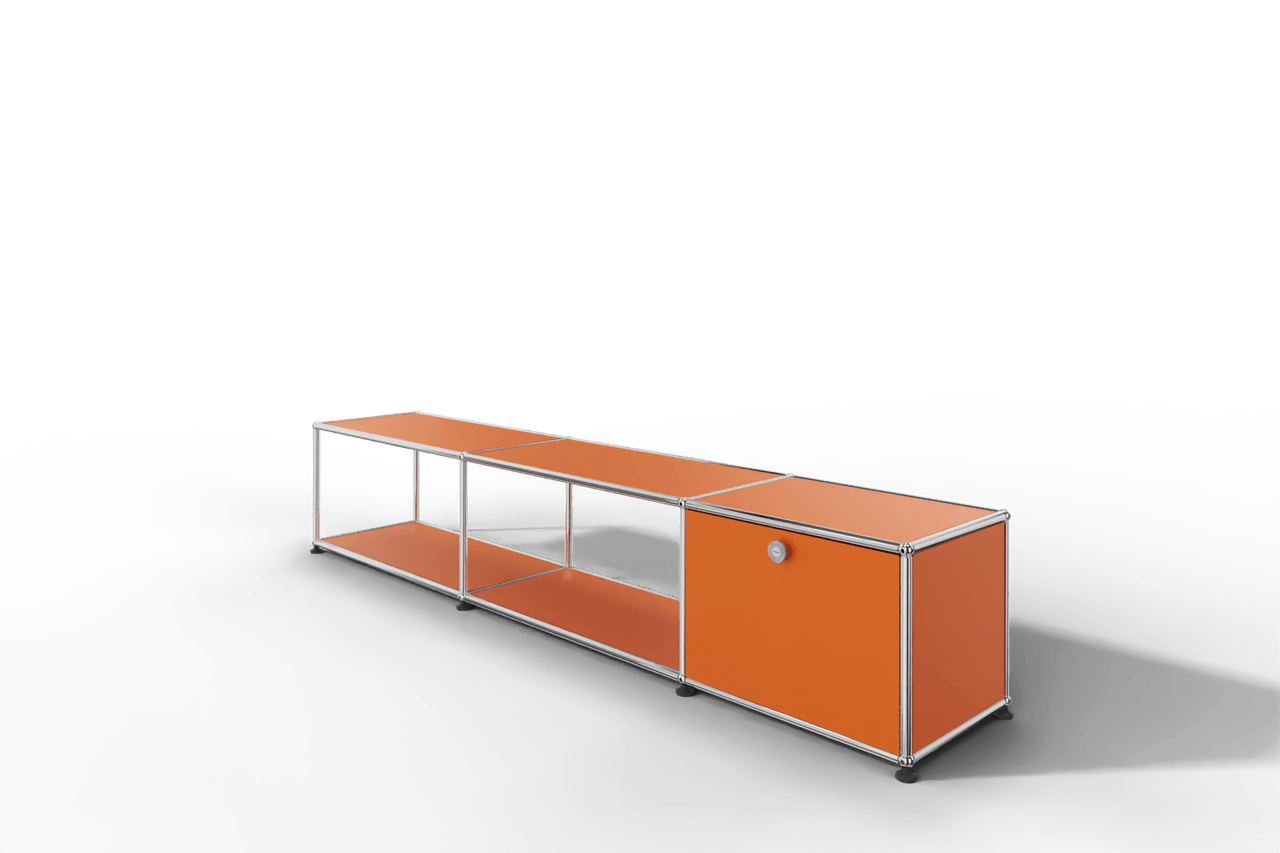 USM Haller Lowboard, mit 1 Klapptüre, von Paul Schärer & Fritz Haller Produktbild