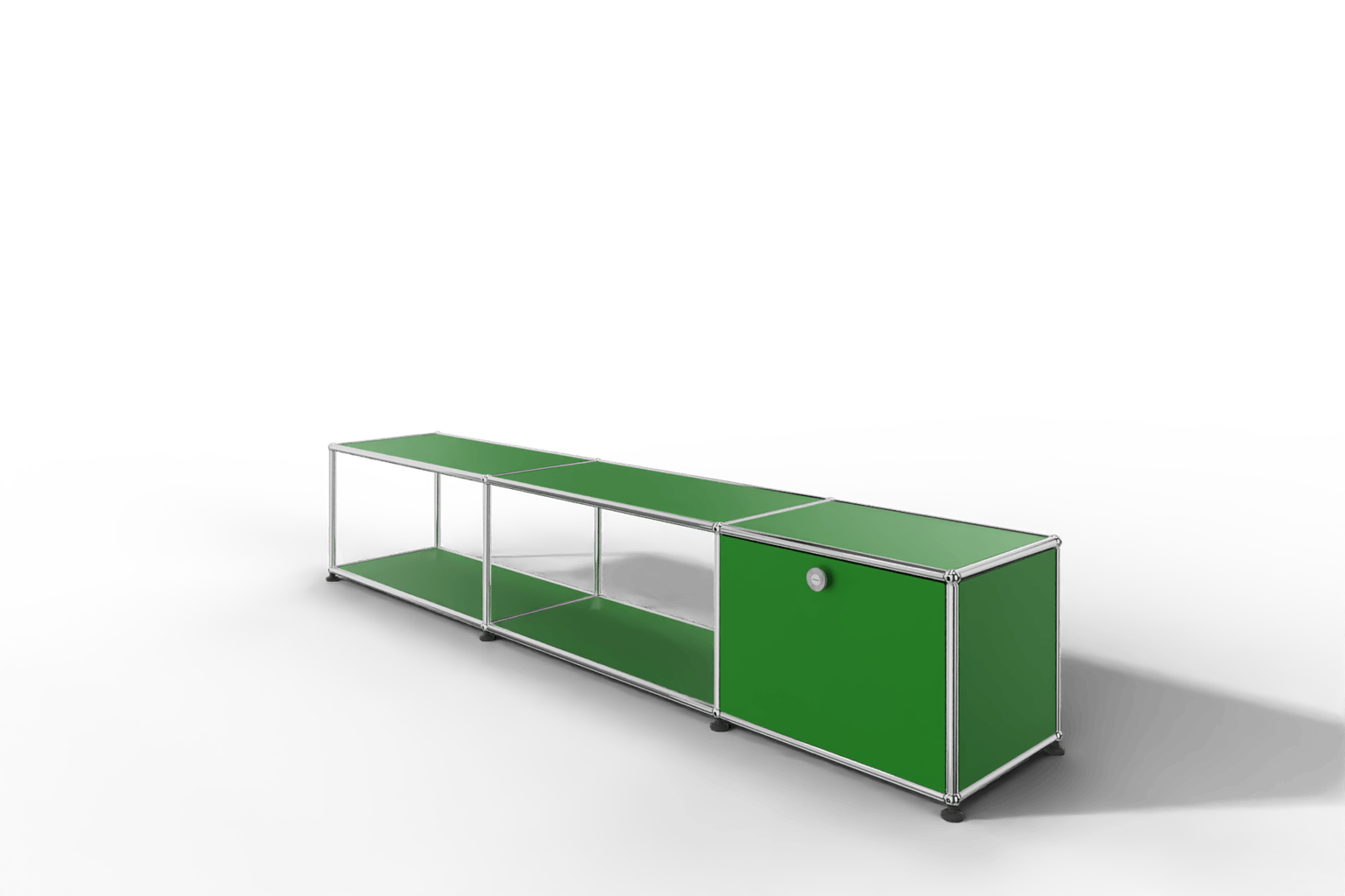 USM Haller Lowboard, mit 1 Klapptüre, von Paul Schärer & Fritz Haller Produktbild