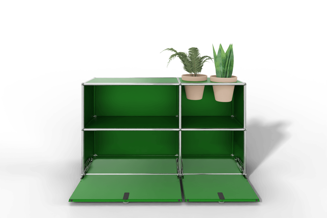 USM Haller Sideboard mit Klapptüren und Pflanzeneinsatz Produktbild