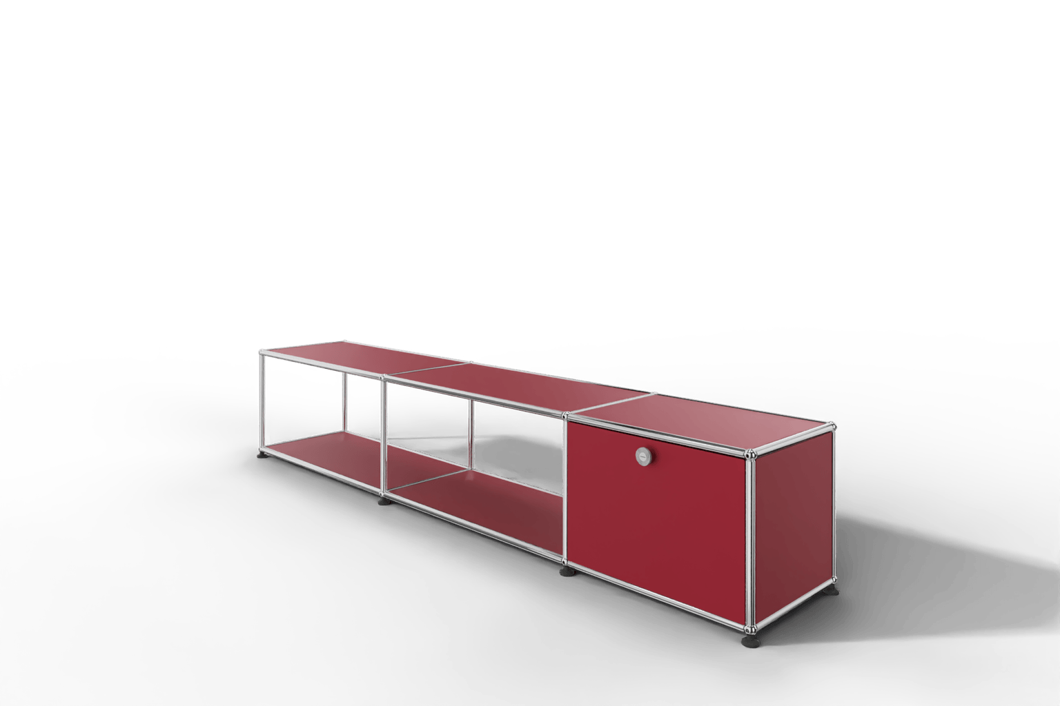 USM Haller Lowboard, mit 1 Klapptüre, von Paul Schärer & Fritz Haller Produktbild