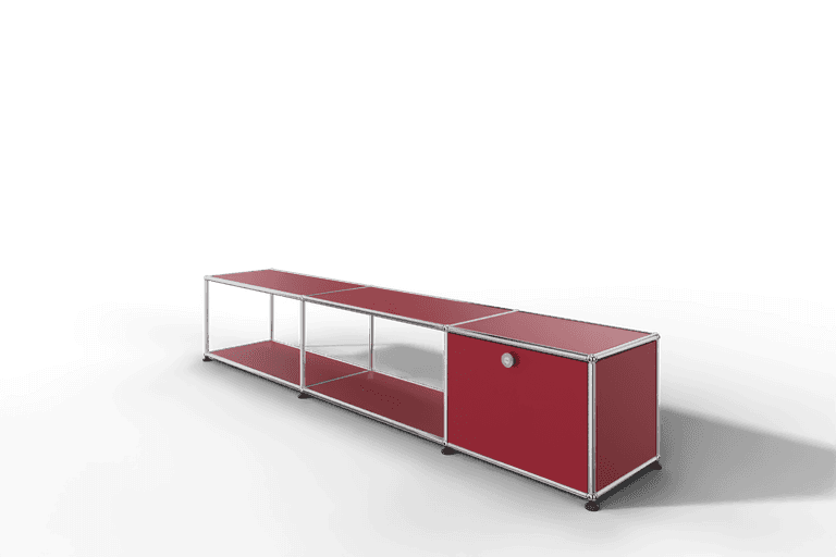 USM Haller Lowboard, mit 1 Klapptüre, von Paul Schärer & Fritz Haller Produktbild