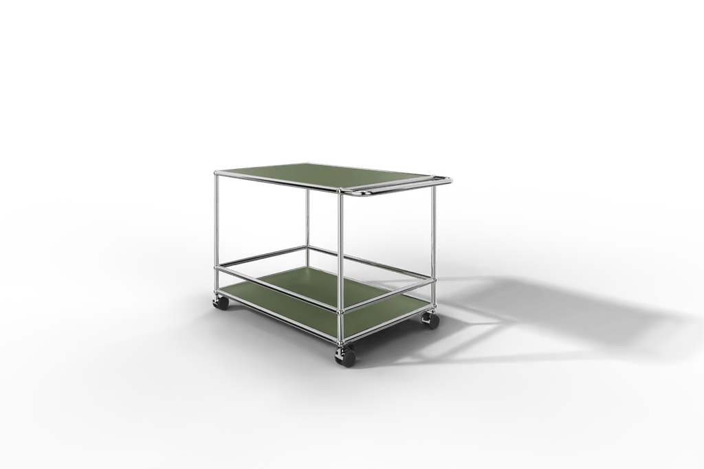 USM Haller Servierwagen mit Griff und Rollen Produktbild