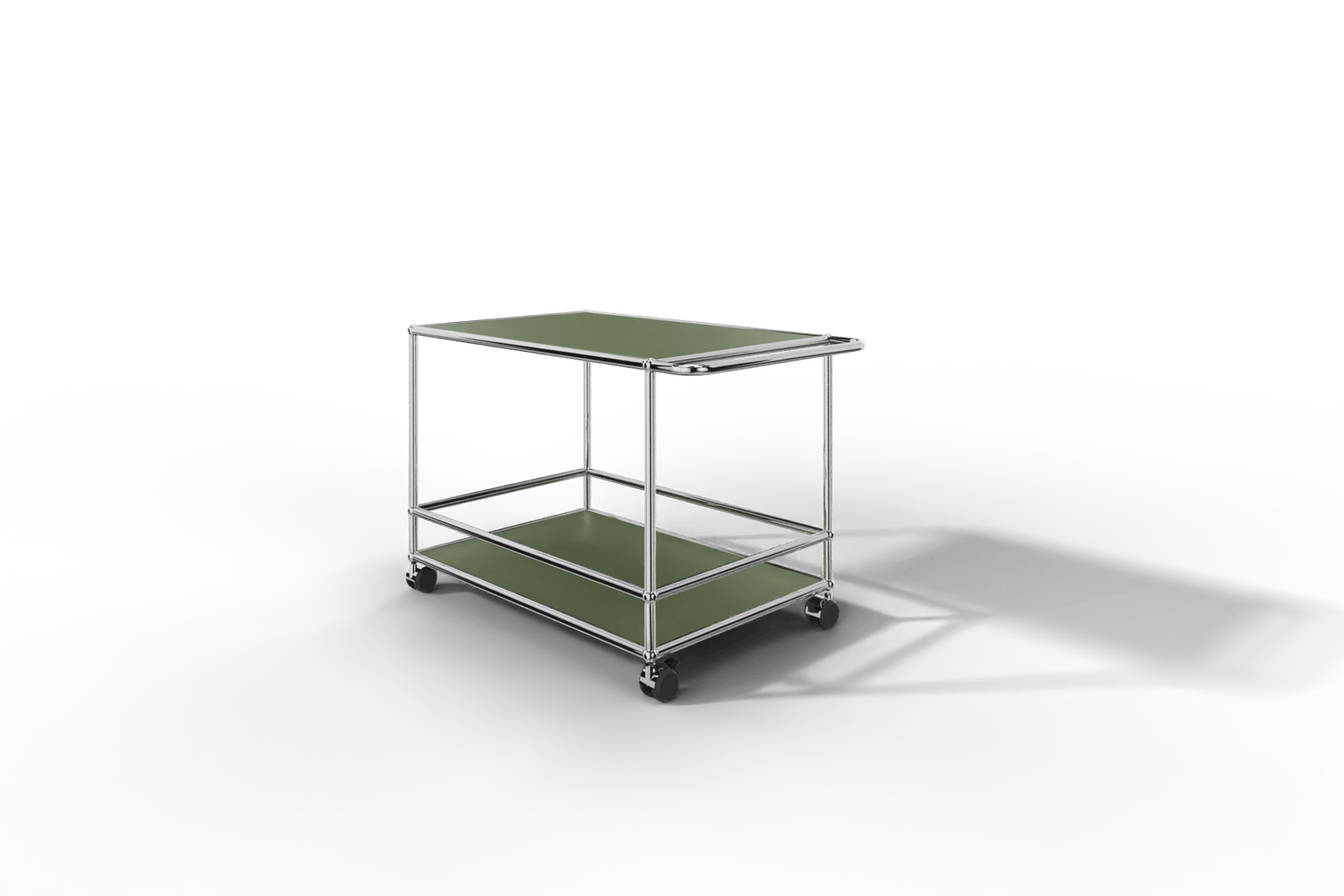 USM Haller Servierwagen mit Griff und Rollen Produktbild