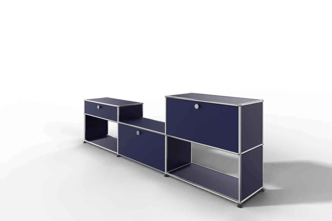 USM Haller Sideboard, 2 Klapptüren und 1 Schubkasten Produktbild