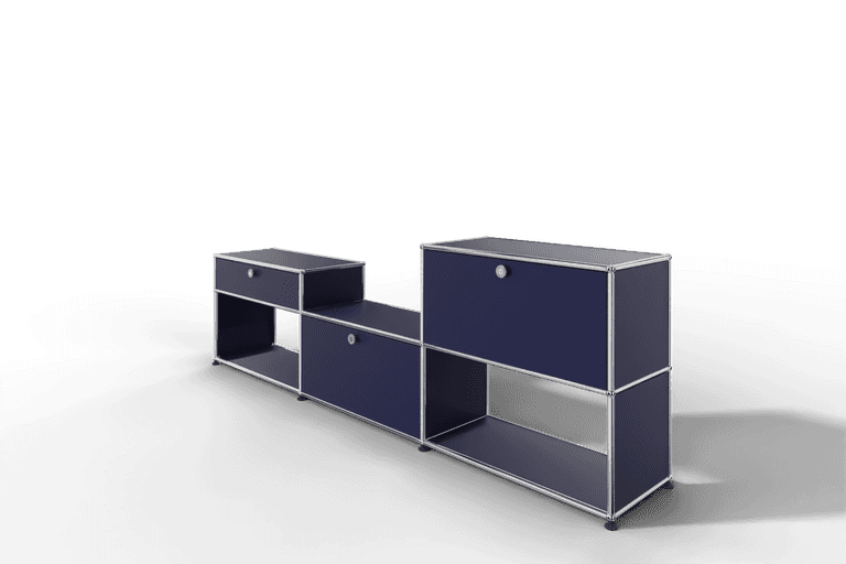 USM Haller Sideboard, 2 Klapptüren und 1 Schubkasten Produktbild
