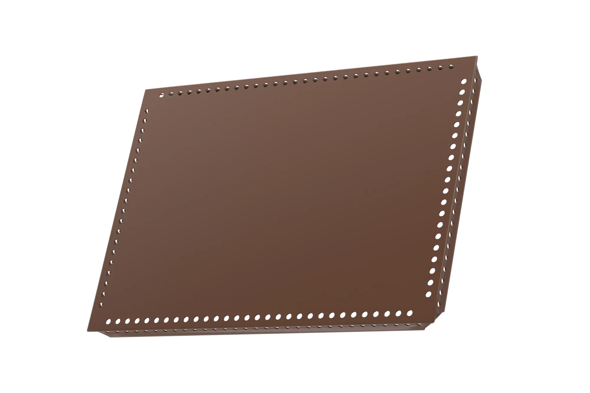 USM Haller Tablar Gelocht Braun 250x350 Produktbild