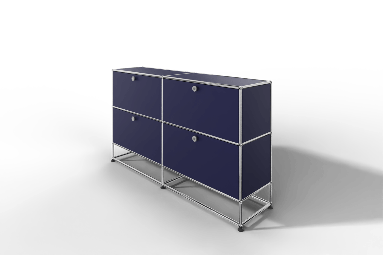 USM Haller Sideboard, mit 4 Klapptüren und Sockel von Paul Schärer & Fritz Haller Produktbild