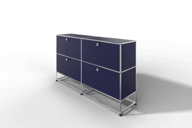 USM Haller Sideboard, mit 4 Klapptüren und Sockel von Paul Schärer & Fritz Haller Produktbild