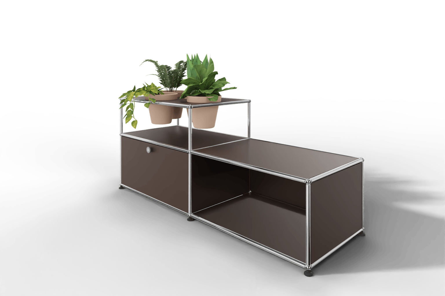 USM Haller Lowboard mit Pflanzeneinlage Produktbild