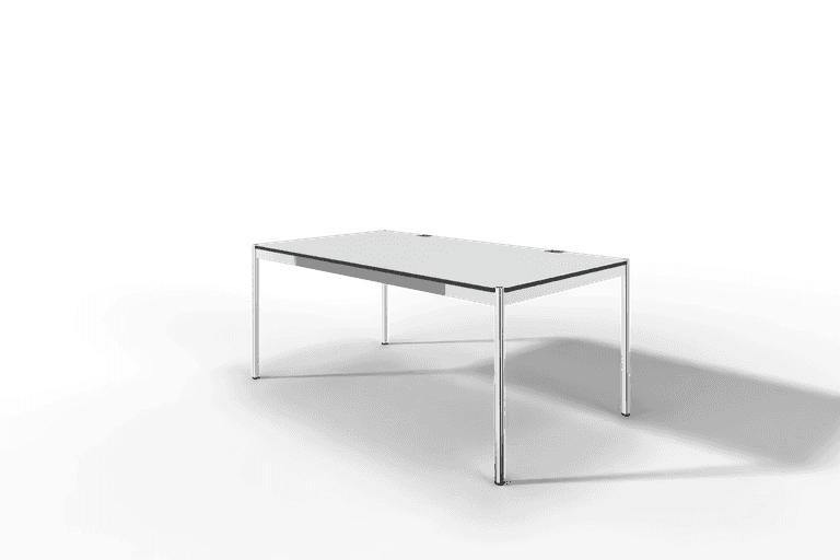 USM Haller Tisch Plus,Tiefe 1000 mm, Oberfläche Kunstharz Produktbild