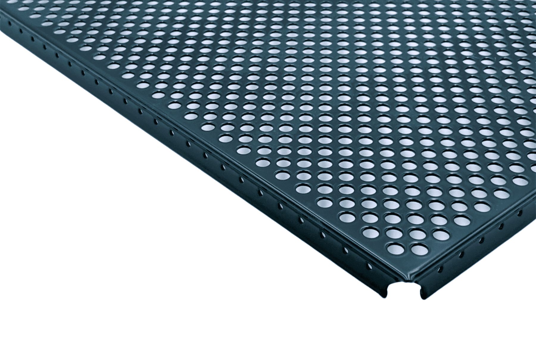 USM Haller Tablar 350x350, perforiert Stahlblau - Gebraucht - Größe wählbar Produktbild