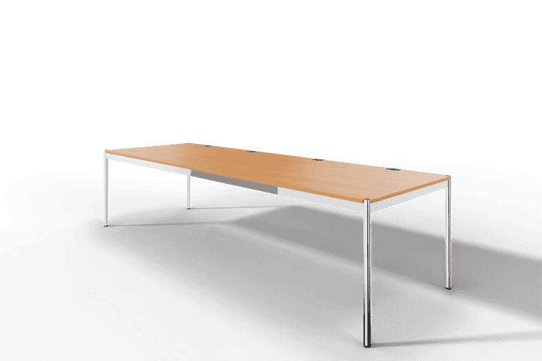 USM Haller Tisch Plus,Tiefe 1000 mm, Oberfläche Holz furniert Produktbild