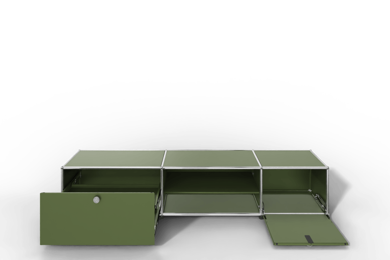 USM Haller TV-Lowboard mit Schublade und Klapptür Produktbild