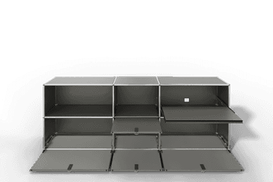 USM Haller Sideboard, 4 Klapptüren, 1 Ausziehtablar Produktbild
