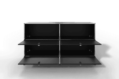 USM Haller Sideboard, mit 4 Klapptüren und Sockel von Paul Schärer & Fritz Haller Produktbild