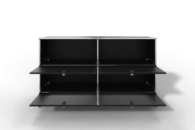 USM Haller Sideboard, mit 4 Klapptüren und Sockel von Paul Schärer & Fritz Haller Produktbild