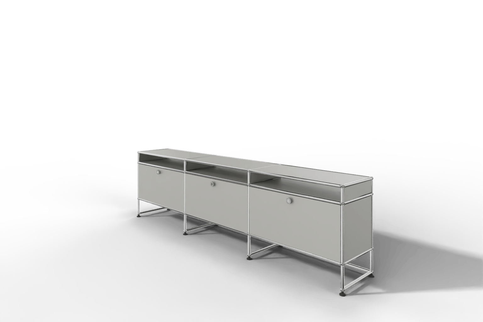 USM Haller TV-Lowboard, von Paul Schärer & Fritz Haller Produktbild