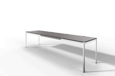 USM Haller Tisch Plus,Tiefe 750 mm, Oberfläche Kunstharz Produktbild