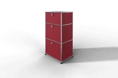 USM Haller schmales Highboard mit 3 Klapptüren. Produktbild