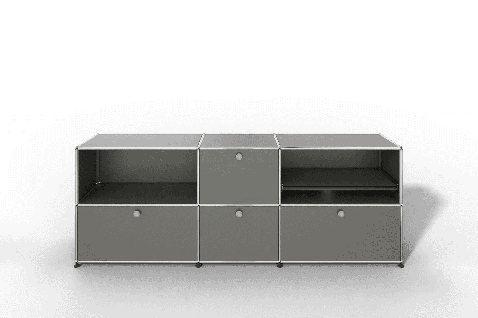 USM Haller Sideboard, 4 Klapptüren, 1 Ausziehtablar Produktbild