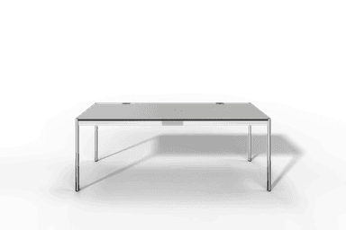 USM Haller Tisch Plus,Tiefe 750 mm, Oberfläche Kunstharz Produktbild