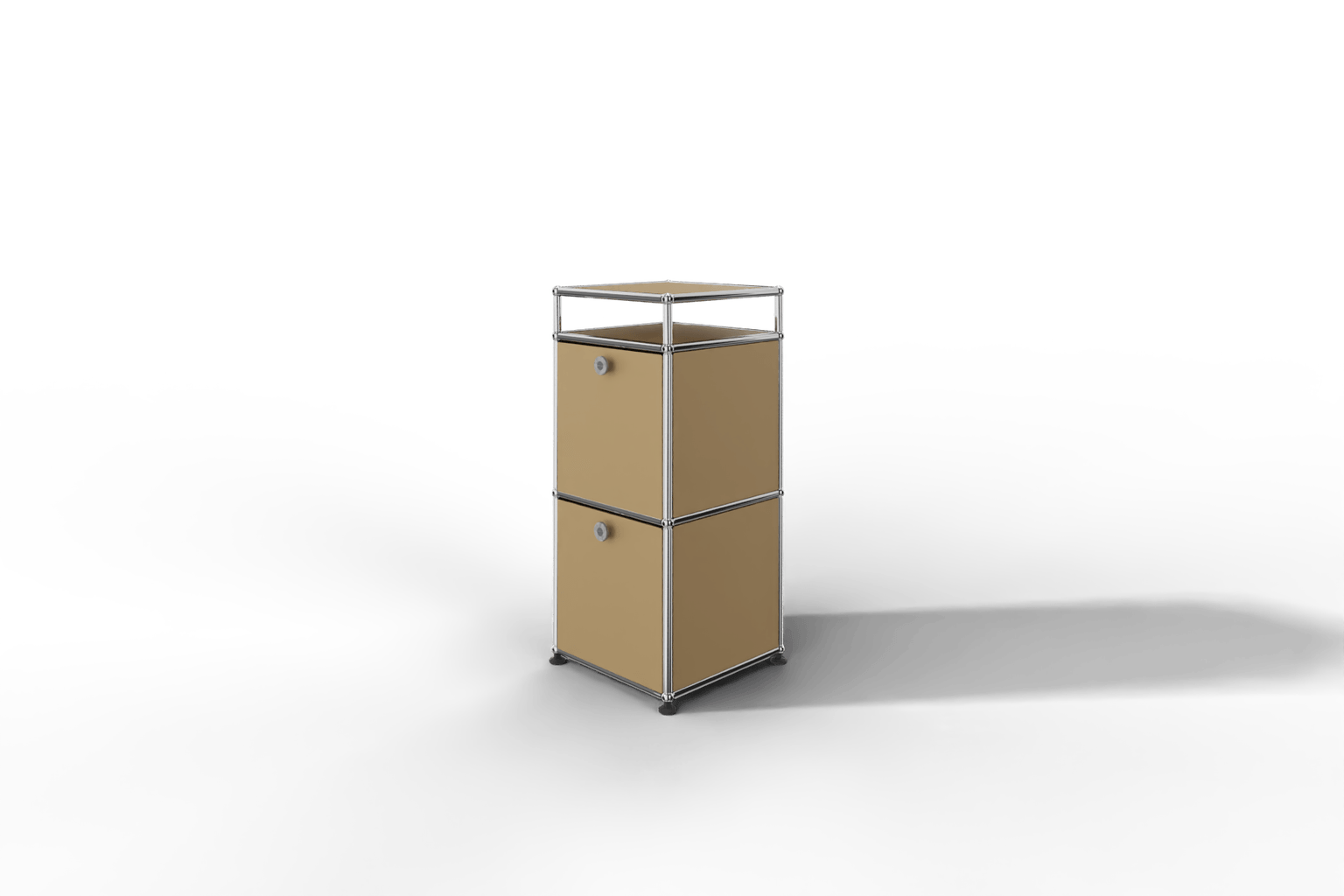 Schmales Highboard mit 2 Klapptüren Produktbild