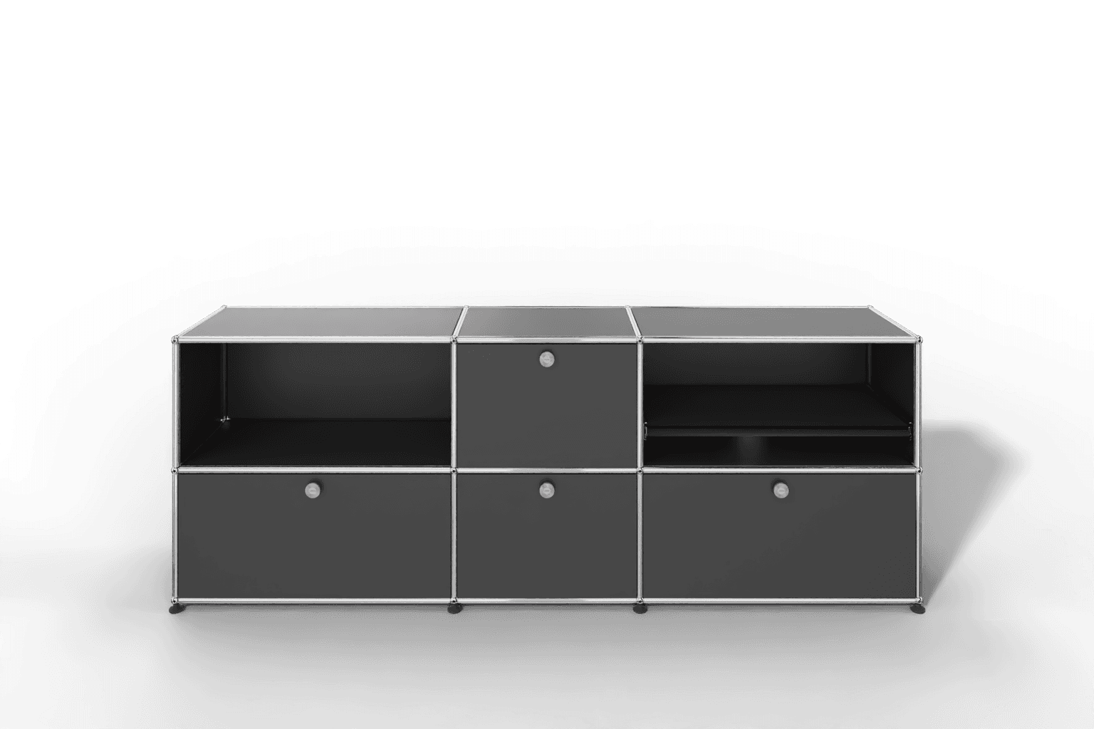 USM Haller Sideboard, 4 Klapptüren, 1 Ausziehtablar Produktbild