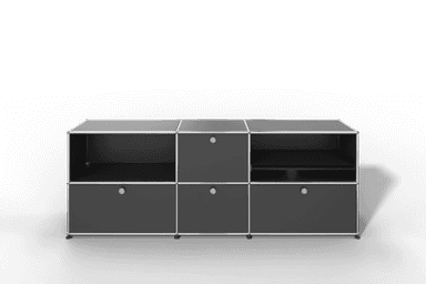 USM Haller Sideboard, 4 Klapptüren, 1 Ausziehtablar Produktbild