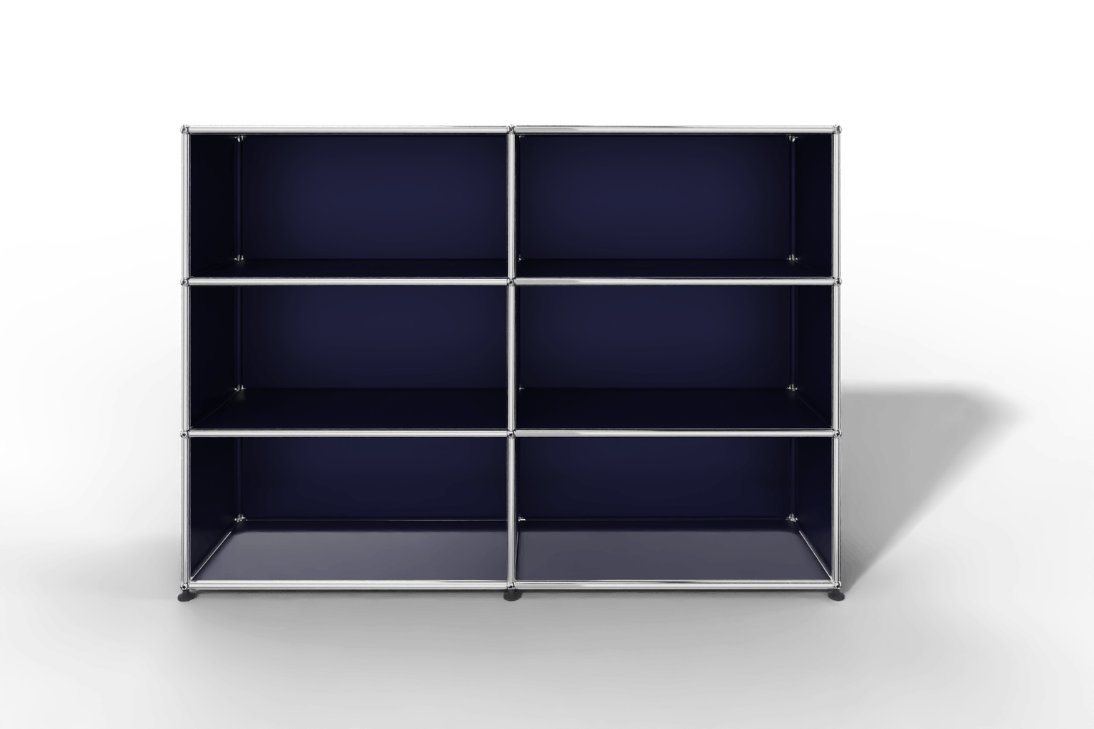 USM Haller Highboard mit 6 offenen Fächern in 14 Farben Produktbild